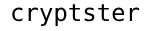 CryptSter Logo